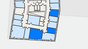 
							Planritning för Regus Hyllie Stationstorg 31, 3 privata rum, 38 m²