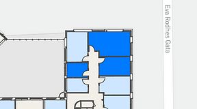 
							Planritning för Convendum Stampgatan 14, 3 privata rum, 44 m²