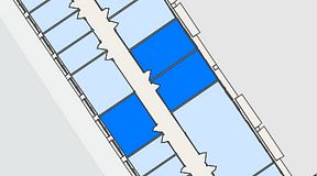 
							Planritning för C/O Torshamnsgatan 35, 3 privata rum, 58 m²