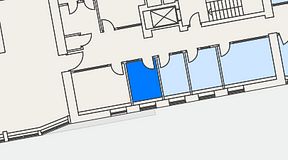 Planritning för Arkipelagen Järnvågen, 1 privata rum, 7 m²