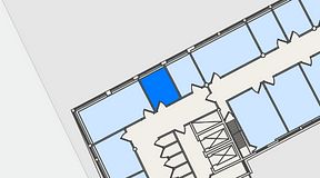 
							Planritning för Convendum Spårvagnshallarna, 1 privata rum, 9 m²