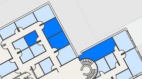 
							Planritning för Regus Kalmar, 4 privata rum, 52 m²