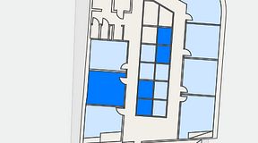 
							Planritning för Mindpark Hyllie Eden, 5 privata rum, 39 m²