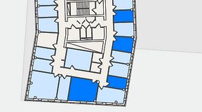 
							Planritning för Regus Hyllie Stationstorg 31, 4 privata rum, 46 m²