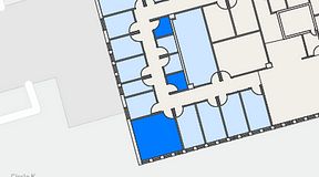 
							Planritning för Regus Lidingö, 3 privata rum, 28 m²