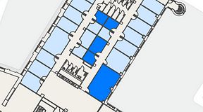 
							Planritning för Convendum Sundbyberg, 5 privata rum, 78 m²