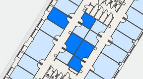 
							Planritning för Convendum Sundbyberg, 5 privata rum, 53 m²