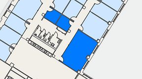 
							Planritning för Convendum Sundbyberg, 3 privata rum, 59 m²
