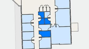 
							Planritning för Helio Frösundavik, 4 privata rum, 20 m²