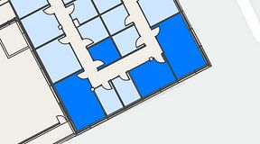 
							Planritning för Spaces Hyllie Vista, 4 privata rum, 79 m²