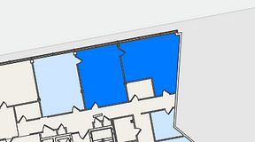 
							Planritning för Mindpark Järntorget, 2 privata rum, 79 m²