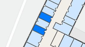 
							Planritning för Quick Office Älvsjö, 2 privata rum, 18 m²
