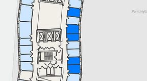 
							Planritning för Regus Hyllie Stationstorg 31, 5 privata rum, 46 m²