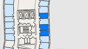 
							Planritning för Regus Hyllie Stationstorg 31, 3 privata rum, 24 m²