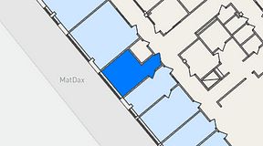 Planritning för Regus Hagsätra, 1 privata rum, 14 m²