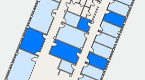 
							Planritning för Växthuset Jägershillgatan, 5 privata rum, 64 m²