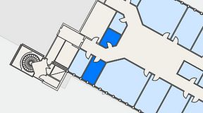 
							Planritning för Växthuset Stensjögatan, 2 privata rum, 15 m²