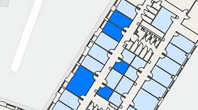 
							Planritning för Convendum Sundbyberg, 5 privata rum, 78 m²