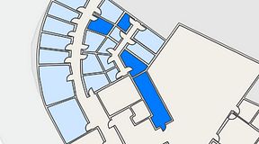 
							Planritning för Quick Office Bromma Blocks, 4 privata rum, 41 m²