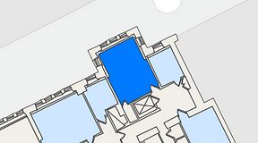 Planritning för 7A Posthuset, Vasagatan 28, 1 privata rum, 36 m²