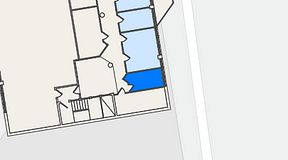 Planritning för FirstOffice Bulltofta, 1 privata rum, 9 m²