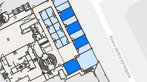 
							Planritning för Convendum Vasagatan 16, 4 privata rum, 101 m²