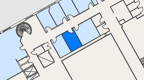
							Planritning för Genetor Helsingborg C, 1 privata rum, 14 m²