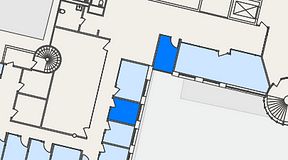 Planritning för FASTOFFICE Råsundavägen, 2 privata rum, 15 m²