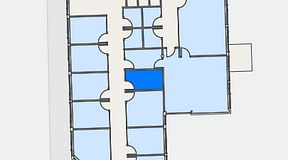 
							Planritning för Helio Frösundavik, 1 privata rum, 8 m²