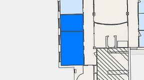 
							Planritning för FASTOFFICE Johanneslundsvägen 2, 2 privata rum, 24 m²