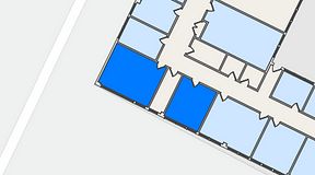 
							Planritning för Quick Office Älvsjö, 2 privata rum, 41 m²