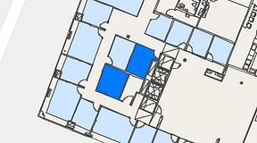 
							Planritning för Regus Östermalmstorg, 2 privata rum, 18 m²