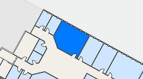 
							Planritning för Växthuset Stensjögatan, 1 privata rum, 38 m²