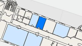 
							Planritning för United Spaces Torsgatan 26, 1 privata rum, 11 m²