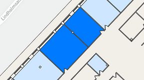 
							Planritning för United Spaces Lindholmen, 2 privata rum, 101 m²