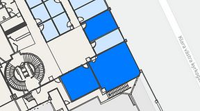 
							Planritning för Convendum Vasagatan 16, 3 privata rum, 110 m²