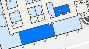 
							Planritning för United Spaces Östra Hamngatan, 3 privata rum, 78 m²