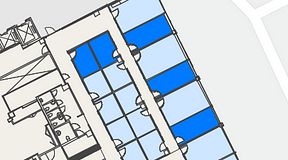 
							Planritning för Convendum Vasagatan 16, 5 privata rum, 70 m²