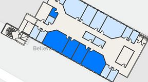 
							Planritning för Växthuset Stensjögatan, 5 privata rum, 122 m²
