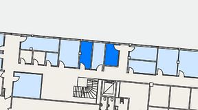 
							Planritning för Spaces Helsingborg Väla, 2 privata rum, 17 m²