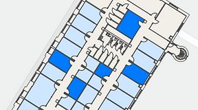 
							Planritning för Convendum Sundbyberg, 5 privata rum, 71 m²