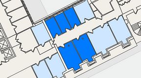 
							Planritning för 7A Posthuset, Vasagatan 28, 5 privata rum, 73 m²