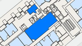 
							Planritning för Spaces Gamla Stan, 2 privata rum, 60 m²