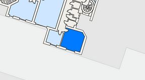 
							Planritning för Quick Office Artillerigatan 6, 1 privata rum, 18 m²