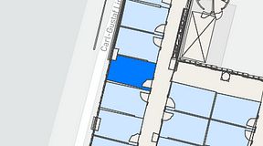 
							Planritning för Convendum Fleminggatan 18, 1 privata rum, 15 m²