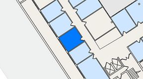 Planritning för THE WORKS Arenastaden, 1 privata rum, 13 m²