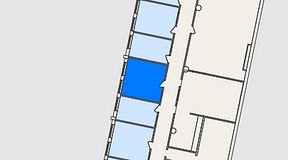 Planritning för FASTOFFICE Malmö, 1 privata rum, 20 m²