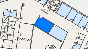 
							Planritning för Spaces Göteborg Gamlestan, 1 privata rum, 23 m²