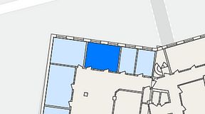 
							Planritning för THE WORKS Medborgarplatsen, 1 privata rum, 22 m²