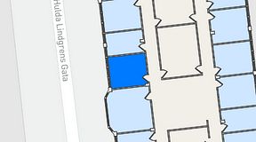 Planritning för Palmung Mellin Fastigheter Cogito, 1 privata rum, 15 m²